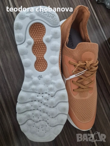 Дамски маратонки Geox D SPHERICA ACTIF - Sneakers laag - peach, снимка 6 - Маратонки - 54322869