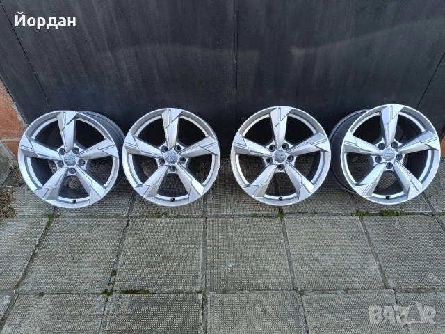 ОРИГИНАЛНИ джанти 18 ' цола 5x112 66.6 АУДИ А6 А4 / AUDI A6 A4 VW SKODA