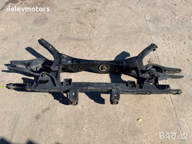 55405J9500 заден мост с носачи от Hyundai Kona 1.6 CRDi e-VGT AWD, двигател D4FE, 136 кс., 4x4