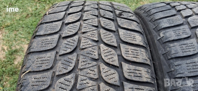 2бр зимни гуми 205/55R16 Bridgestone Blizzak. DOT 2707 6mm дълбочина на шарката. Цената е за 2бр., снимка 6 - Гуми и джанти - 55139956