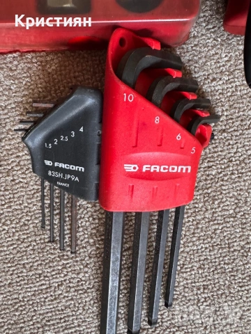 Продавам комплект оригинални инструменти FACOM (France)., снимка 2 - Ключове - 54090454