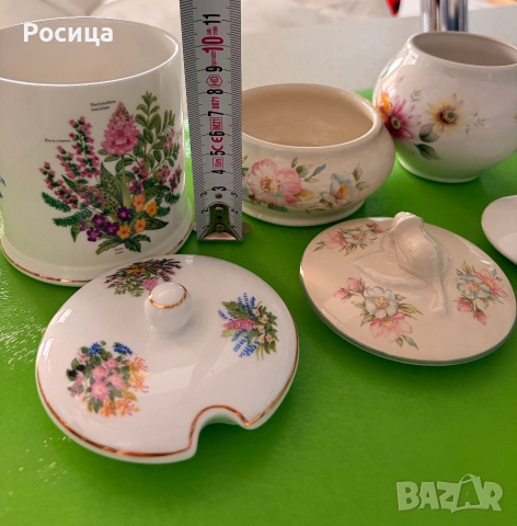 Порцеланови бижутиерки / бурканчета с капаче, снимка 8 - Декорация за дома - 50187035