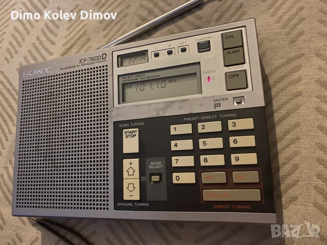 SONY ICF 7600 Радио Транзистор. Топ Модел на СОНИ!, снимка 2 - Радиокасетофони, транзистори - 55411168