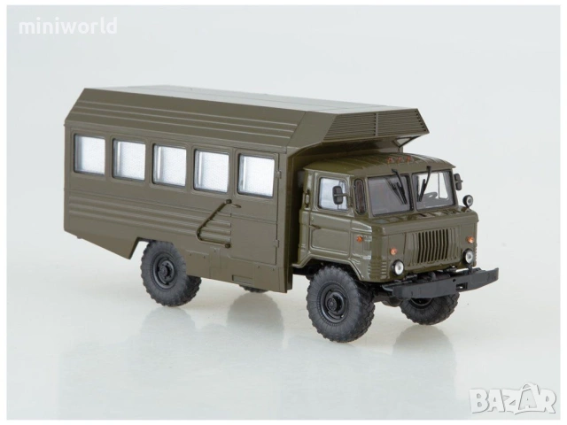 ГАЗ 66 КСП-2001 - мащаб 1:43 на Авто История моделът е нов в кутия, снимка 4 - Колекции - 54696933