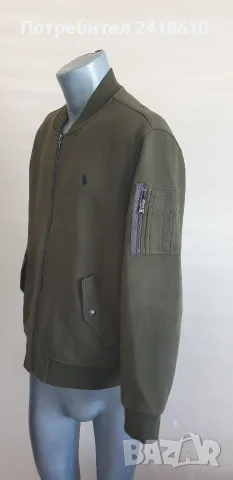 POLO Ralph Lauren Cotton Bomber Mens Size L НОВО!  ОРИГИНАЛ! Мъжко Горнище - Бомбер - яке!, снимка 3 - Спортни дрехи, екипи - 55285109