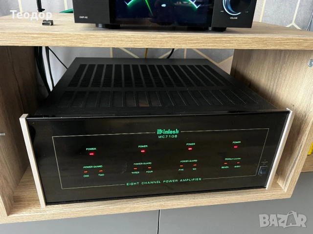 McIntosh MC7108 – Легендарно 8-канално крайно стъпало (High-End Класика), снимка 7 - Ресийвъри, усилватели, смесителни пултове - 54837806