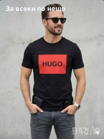 Hugo Boss Мъжка Тениска👕Мъжка Блуза С Къс Ръкав Хуго Бос Код A1541