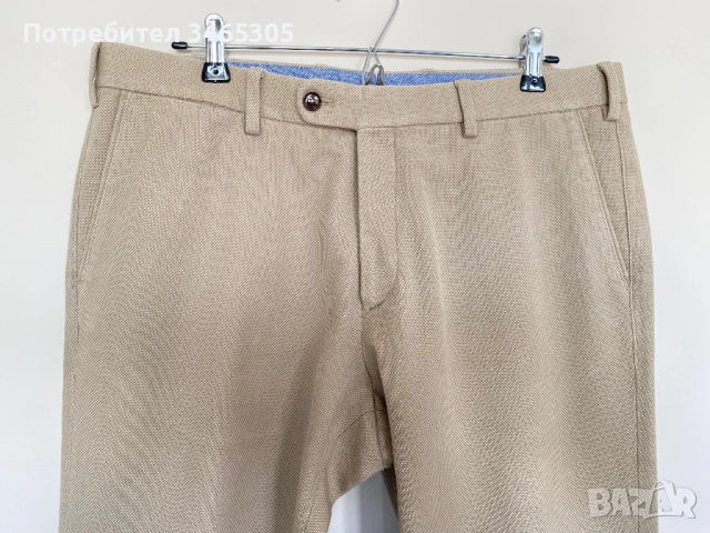 Massimo Dutti мъжки памучен панталон, снимка 3 - Панталони - 54662937