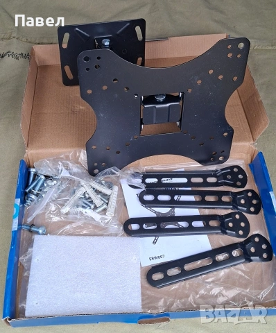 Стойка за Телевизор - Универсална Въртяща / Сгъваема конзола за стенен монтаж, снимка 2 - Стойки, 3D очила, аксесоари - 54106720