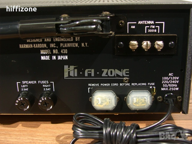 Ресивър  Harman/kardon hk 430 , снимка 9 - Ресийвъри, усилватели, смесителни пултове - 54053760
