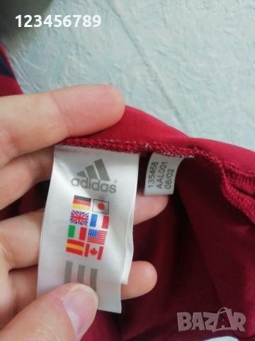 Bayern Munich Adidas оригинална тениска фланелка ретро Байерн Мюнхен , снимка 7 - Тениски - 53947824