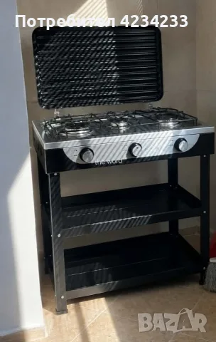 Газова печка HOMELUX , снимка 7 - Печки, фурни - 55364664