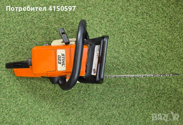 Бензинова резачка STIHL 023, снимка 3 - Градински инструменти - 54494713