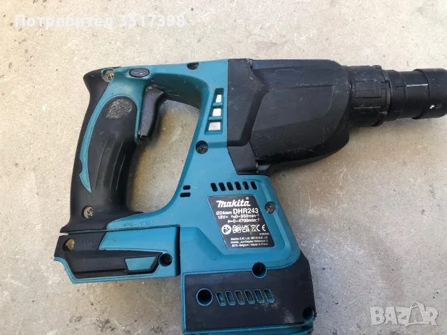 Akумулаторен перфоротор Makita 18V, снимка 2 - Перфоратори - 55547040