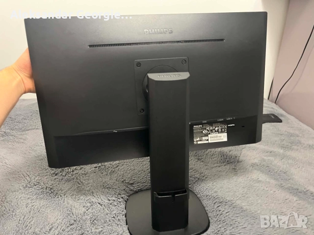 Монитор Philips 243S 24” Full HD IPS, снимка 15 - Монитори - 54723009