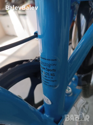 Сгъваем велосипед 20 инча, снимка 5 - Велосипеди - 54353789