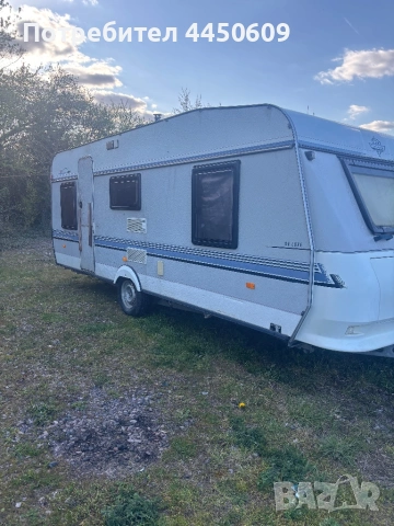 Каравана  Hobby Delux, снимка 2 - Каравани и кемпери - 54084884