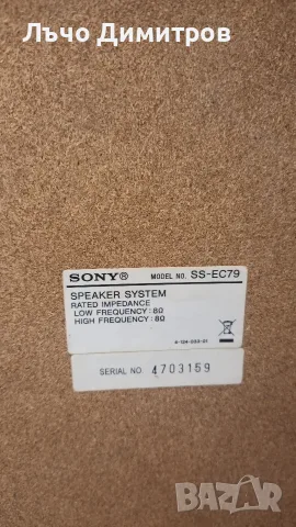 SONY    SS - EC79, снимка 9 - Тонколони - 55589801