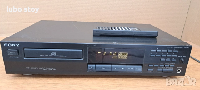 CD player Sony cdp 211 с дистанционно
