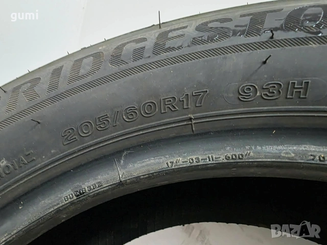 4бр зимни гуми 205/60/17 BRIDGESTONE L06102 , снимка 6 - Гуми и джанти - 55058656