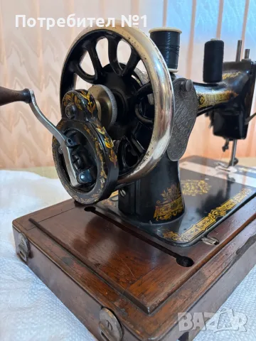 Колекционерски Сингер / Singer 28K от 1906 г. – Оригинален Викториански декор, снимка 10 - Антикварни и старинни предмети - 55677495