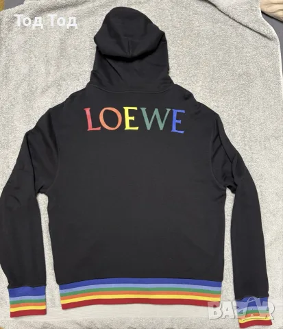 Loewe Rainbow Rib Zip Hoodie L (XL), снимка 10 - Суичъри - 55604141