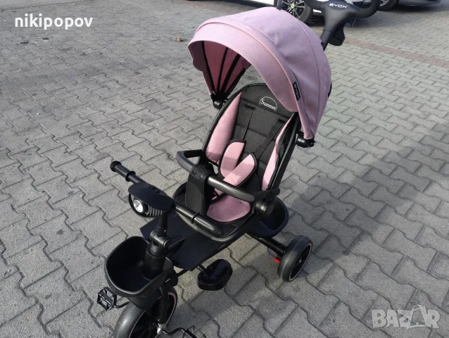 BYOX Детска триколка SUMMER розов, снимка 5 - Детски велосипеди, триколки и коли - 55440407