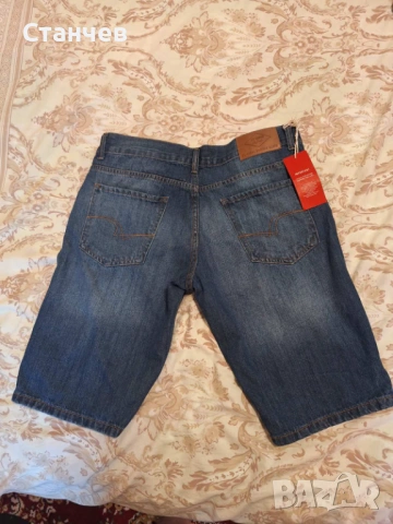 Мъжки дънкови къси панталони Lee Cooper (Размер M)нови, снимка 2 - Къси панталони - 54839074