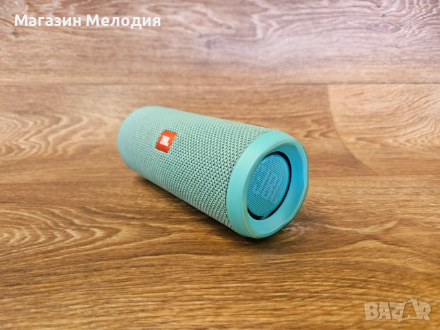 Bluetooth колонка JBL Flip 4 (Teal) – Мощен стерео звук за всяко приключение, снимка 5 - Bluetooth тонколони - 54679970