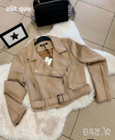 къси велурени якета , снимка 6 - Якета - 55688750