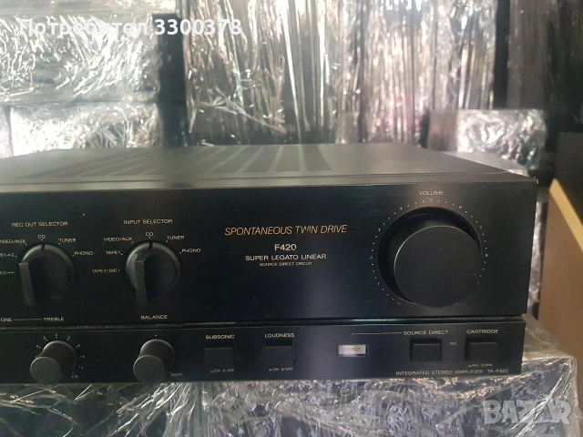 усилвател sony ta.f420, снимка 3 - Ресийвъри, усилватели, смесителни пултове - 55086981