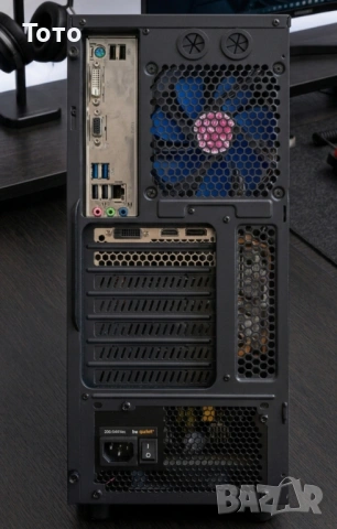 Продавам компютър който става и за игри /i5-7400/16GB RAM/GTX 1050 Ti 4GB/240SSD/1TB HDD/550W PSU, снимка 5 - Геймърски - 54720082