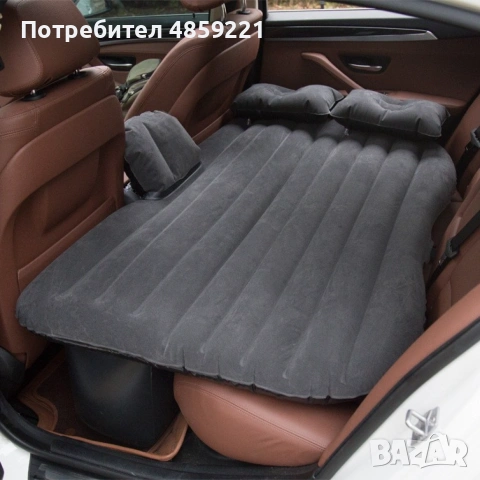 Удобен надуваем матрак (легло), приспособен  за спане в  автомобил AUTO BED, снимка 3 - Матраци - 55002368
