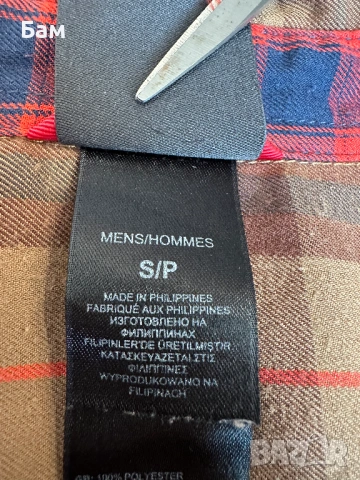 Оригинална мъжка фланелена риза The North Face размер С, снимка 4 - Ризи - 54043245