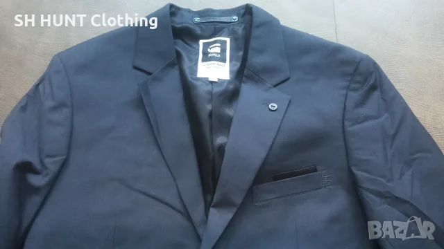 G-Star RCT BLAZER 2 COAT Stretch Размер 52 / M - L мъжко еластично сако 14-69, снимка 3 - Сака - 55494823