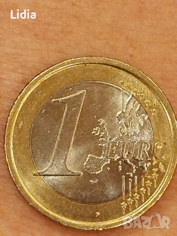 Монета с дефект  2010г.,Италия, снимка 2 - Нумизматика и бонистика - 54692831
