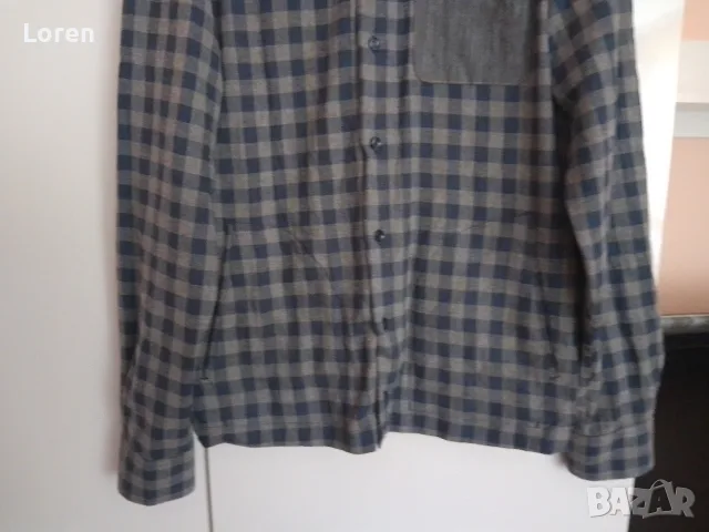 *Zara men*Мъжка готина риза каре с дълъг ръкав, снимка 2 - Ризи - 53467584