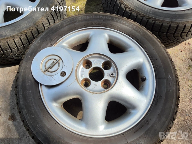 Алуминиеви джанти с гуми , снимка 3 - Гуми и джанти - 54182336