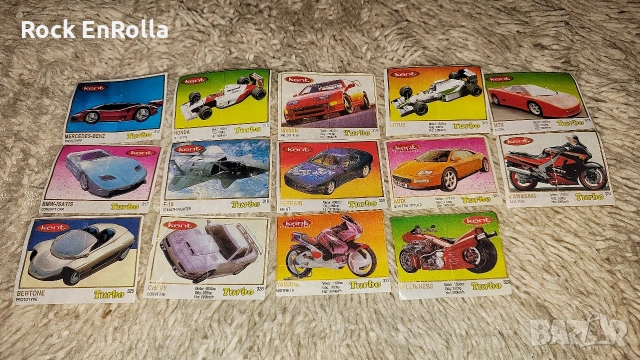 TURBO картинки, непълни серии ! , снимка 9 - Колекции - 53941338