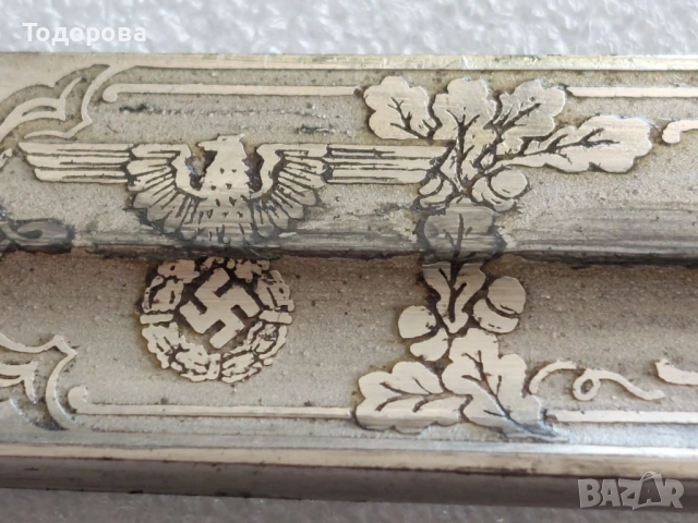 WW2-Немски офицерски пожарникарски параден награден кортик, снимка 7 - Антикварни и старинни предмети - 54229330