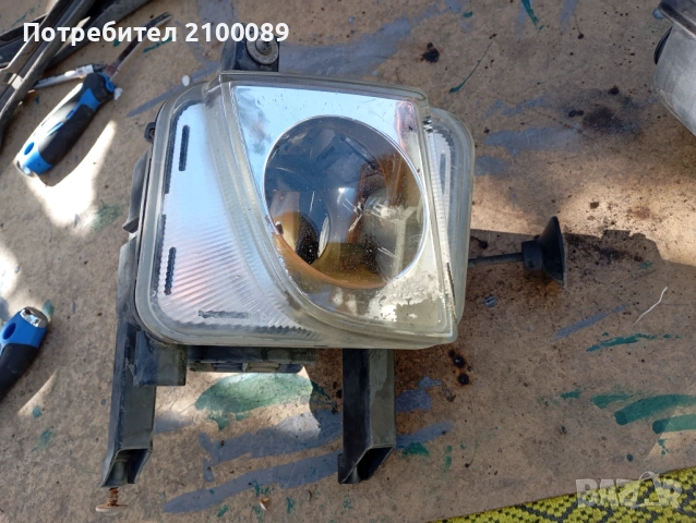 Халогени и решетка за броня Опел Мерива А, снимка 3 - Части - 54483546