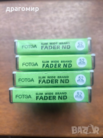 FOTGA SLIM WIDE BRAND FADER ND 52 mm филтър , снимка 3 - Обективи и филтри - 55151363