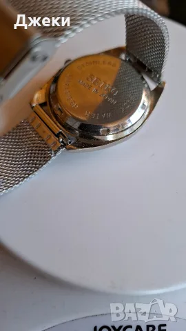 SEIKO-5/с нова веришка/38mm c батерия (Quartz), снимка 4 - Мъжки - 55441795