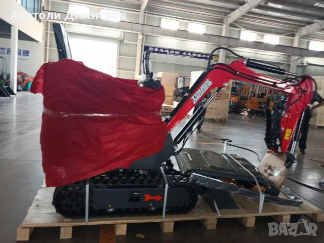 🚜 ПРОДАВА СЕ НОВ МИНИ БАГЕР TOUGH DIGGER TN12, снимка 2 - Индустриална техника - 55039305