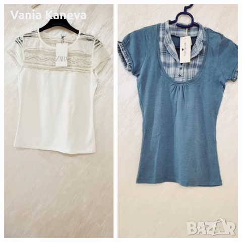 Нови топове и тениски.100% Памук