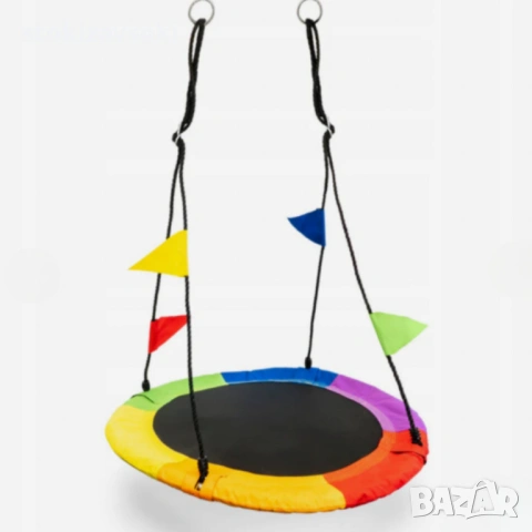 Люлка "Щъркелово гнездо" — здрава, удобна и подходяща за деца и възрастни до 150 кг, снимка 3 - Градински мебели, декорация  - 54113711