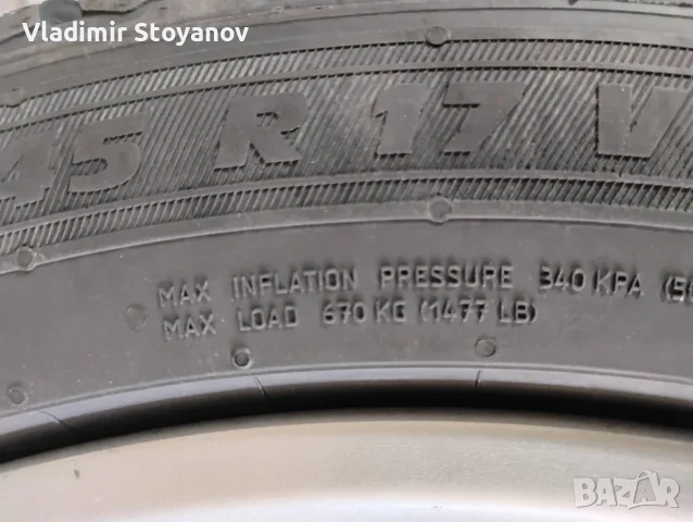 Джанти 17" със зимни гуми на по - малко от 1000км, снимка 7 - Гуми и джанти - 55610935