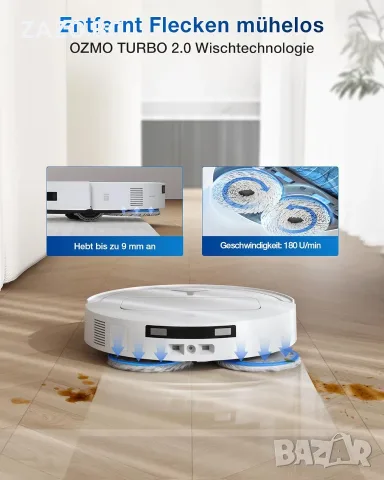 ECOVACS DEEBOT T50 Omni Gen2 Прахосмукачка робот, снимка 4 - Прахосмукачки - 55378643