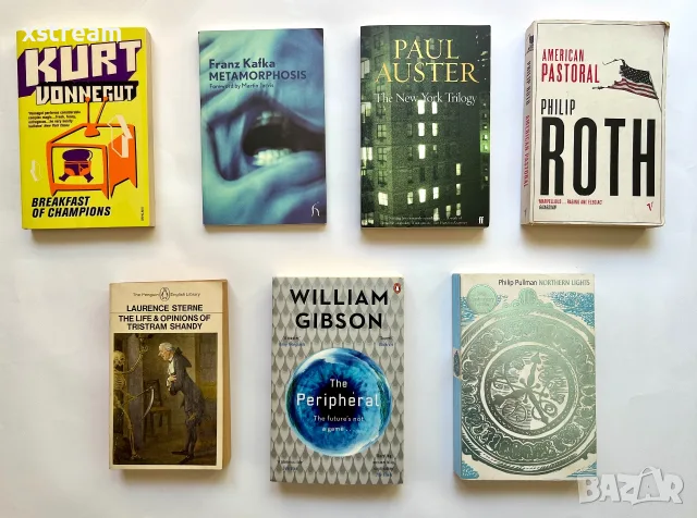 Fiction Books - Kafka, Vonnegut, Gibson, Auster and more, Художествена литература на Английски, снимка 13 - Художествена литература - 55508712