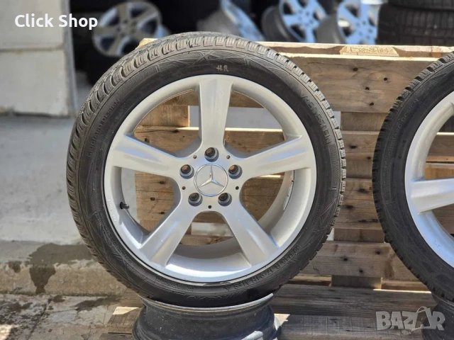 5х112 17 Mercedes C class E class Мерцедес Ц Е клас 5x112 w204 w205 w211 212 213, снимка 2 - Гуми и джанти - 55081152